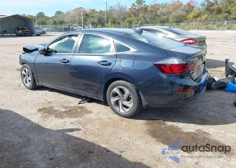 2019 Honda Insight Ex from USA, damaged, VIN 19XZE4F57KE017455